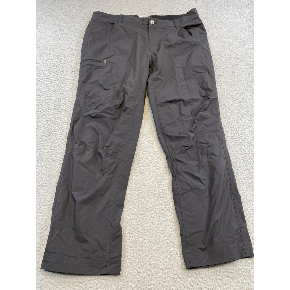 Marmot‎ Pants Mens 38x30 Gray Hiking Quick Dry Stretch Zip Pocket Outdoor Trail